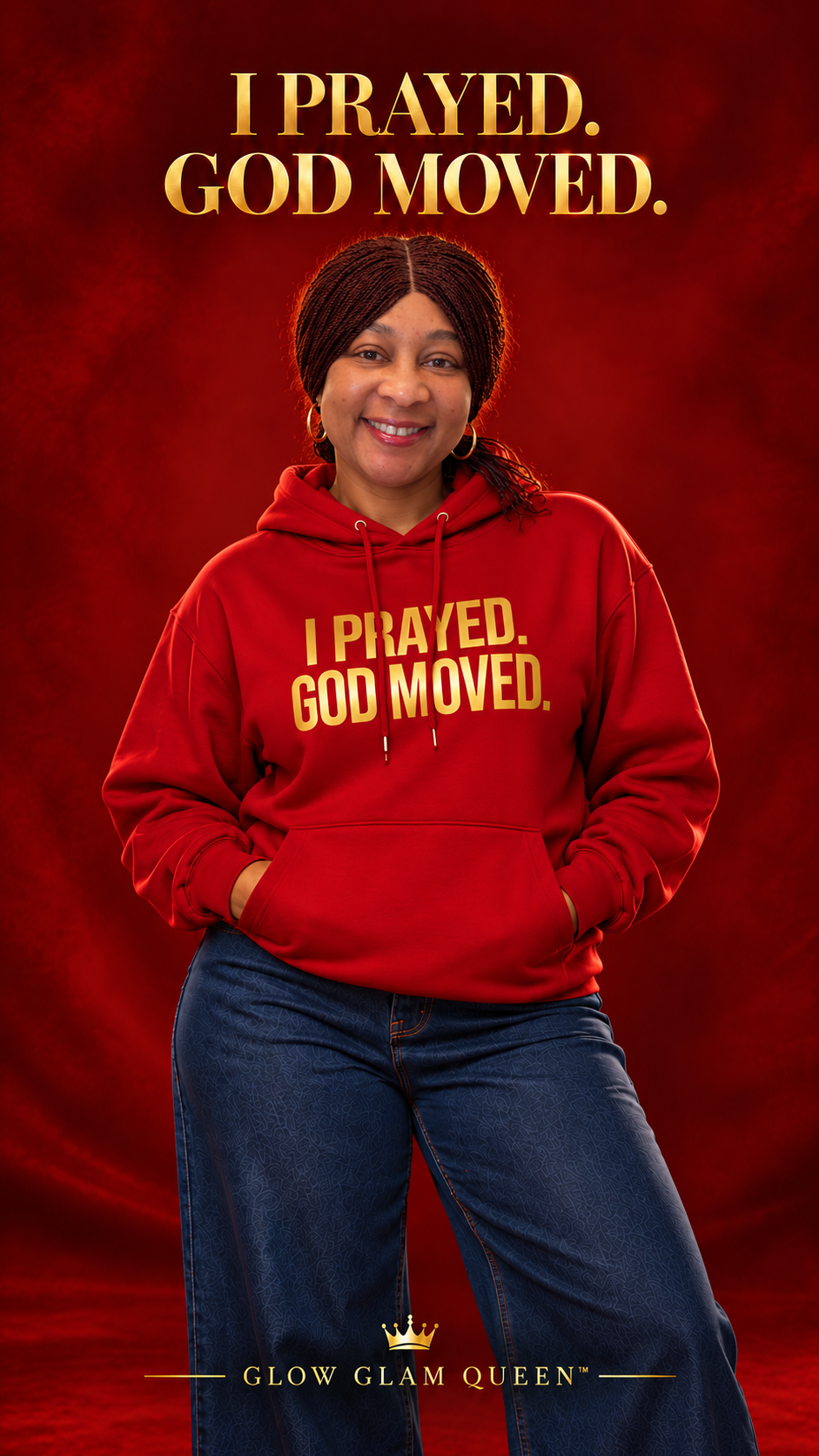 I pray God moved